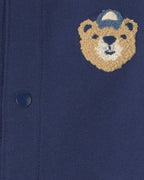 Conjunto 3 piezas, chaqueta deportiva de rizo, osos - Carter's