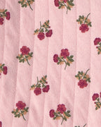 Conjunto 3 piezas con chaleco acolchado floral y leggings, rosa - Carter's