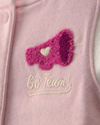 Conjunto 3 piezas con chaqueta, estilo universitario, rosa - Carter's