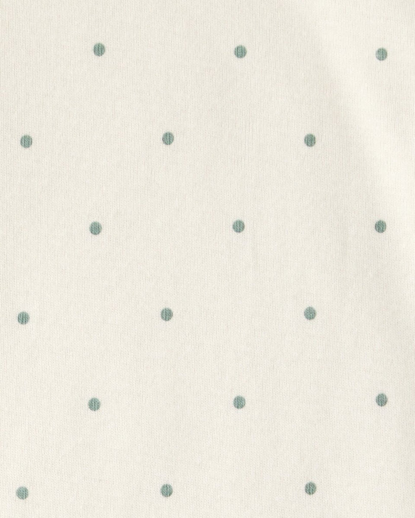 Conjunto 3 piezas de cárdigan verde menta con estampado floral para bebé niña - Carter's