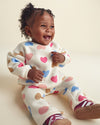 Conjunto 3 piezas de polar, «I Love Daddy», corazones