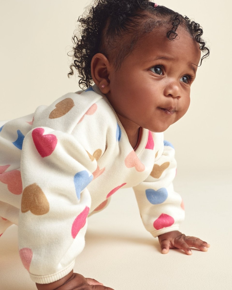 Conjunto 3 piezas de polar, «I Love Daddy», corazones - Carter's