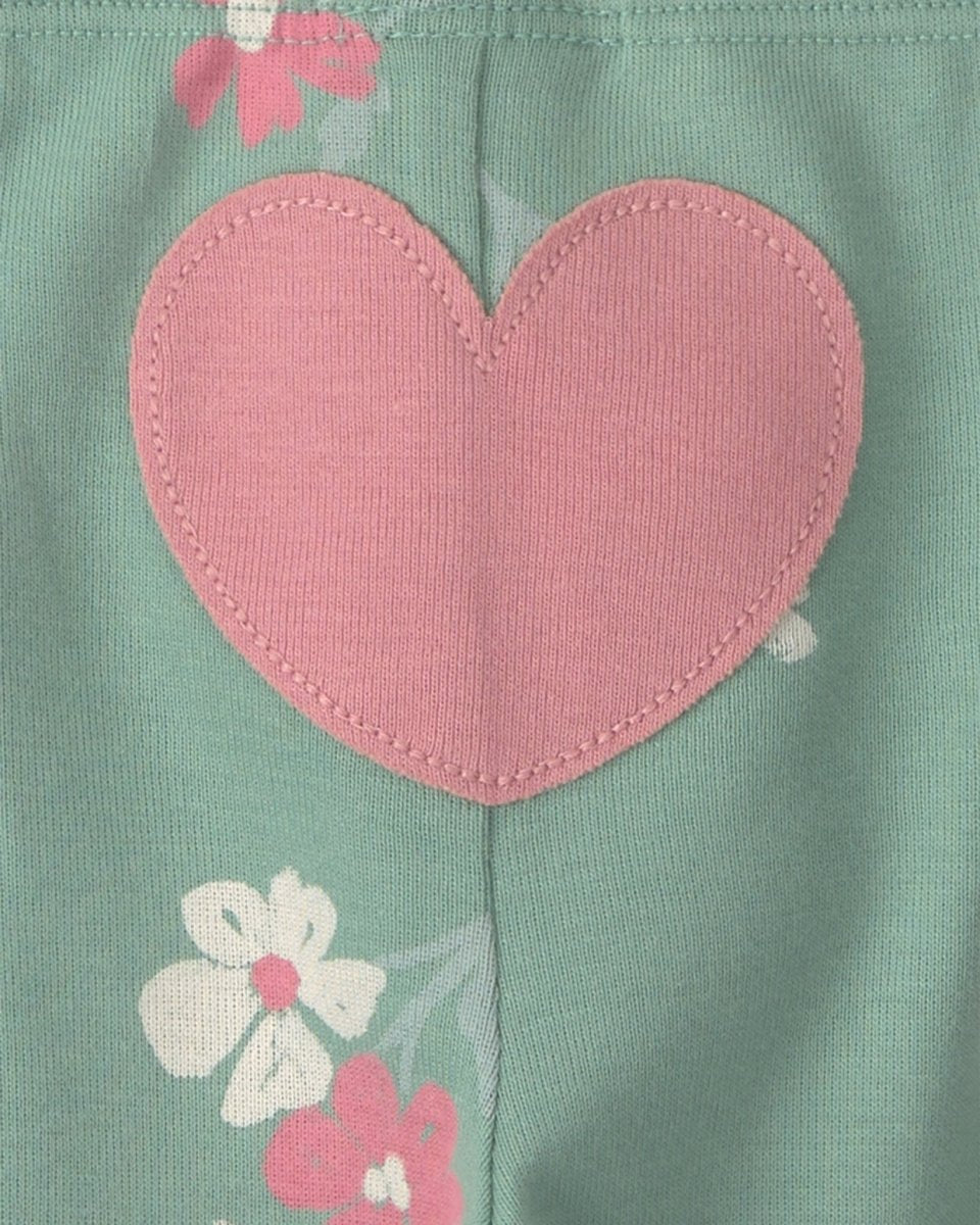 Conjunto 3 piezas, dos bodies y pantalón, corazones - Carter's