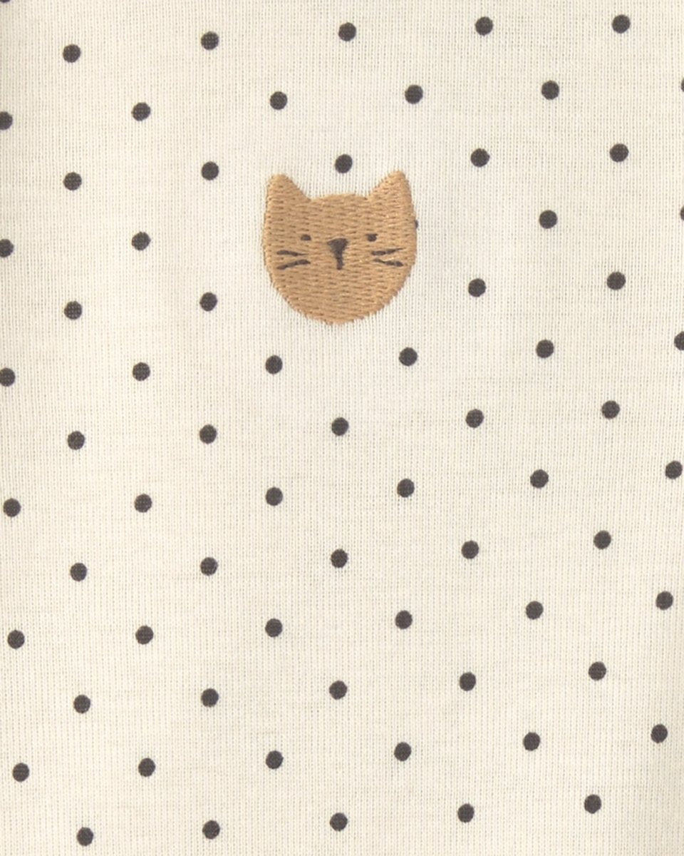 Conjunto 3 piezas, dos bodies y pantalón, leopardo - Carter's