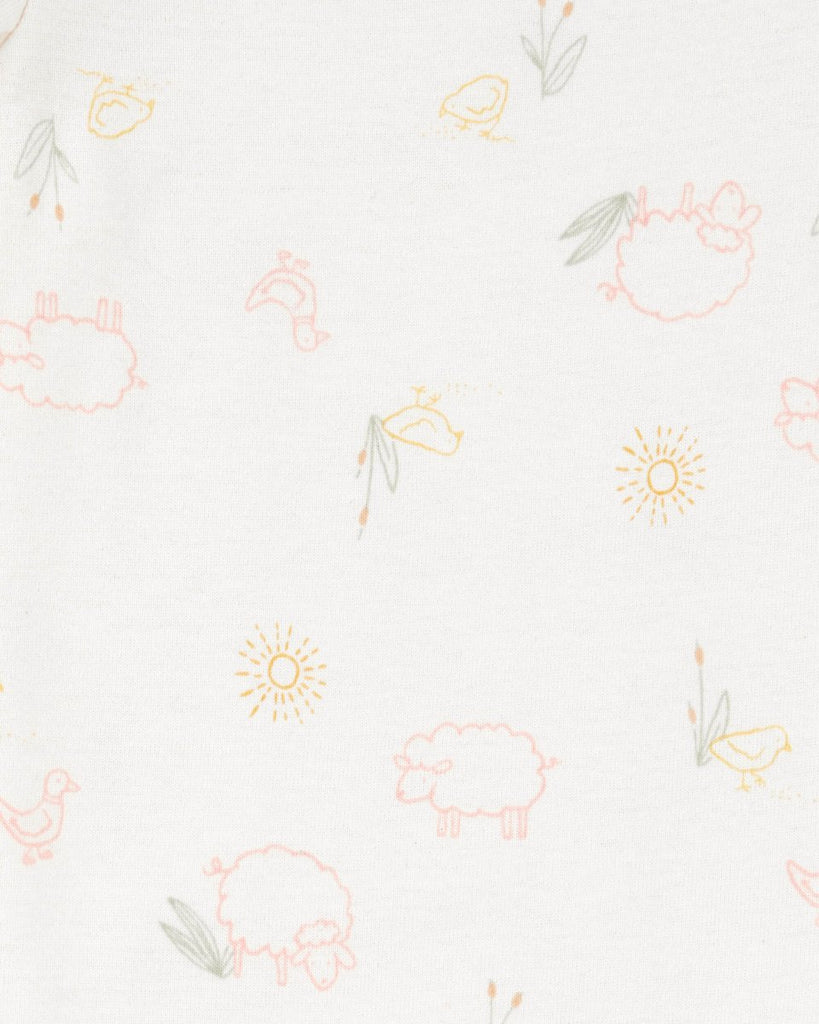 Conjunto 3 piezas para bebé con diseño oveja - Carter's