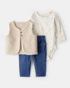 Conjunto 3 piezas para bebé con diseño