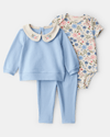 3-piece baby outfit with design
