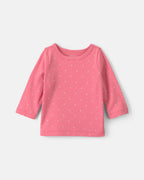 Conjunto 3 piezas, pichi de chambray y leotardos, lunares - Carter's