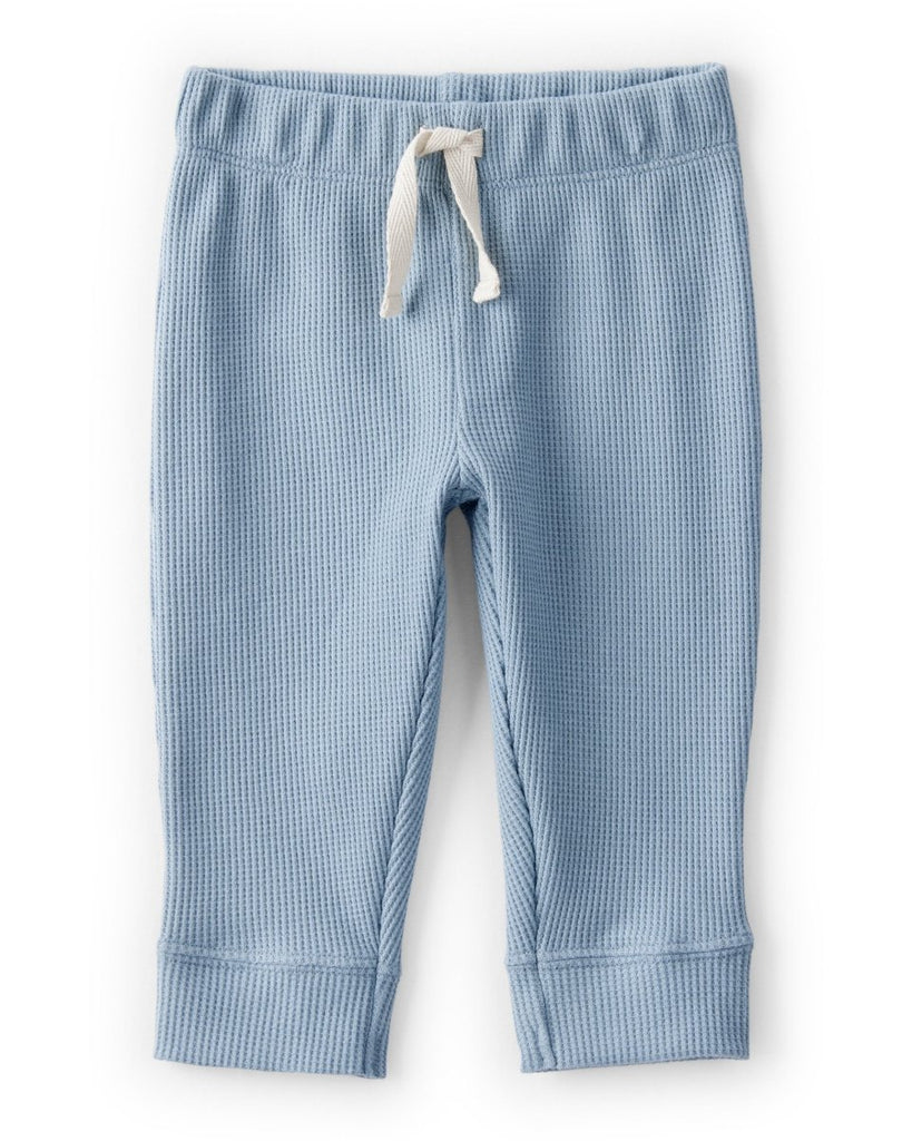 Conjunto body térmico y pantalón azul para bebé niño - Carter's