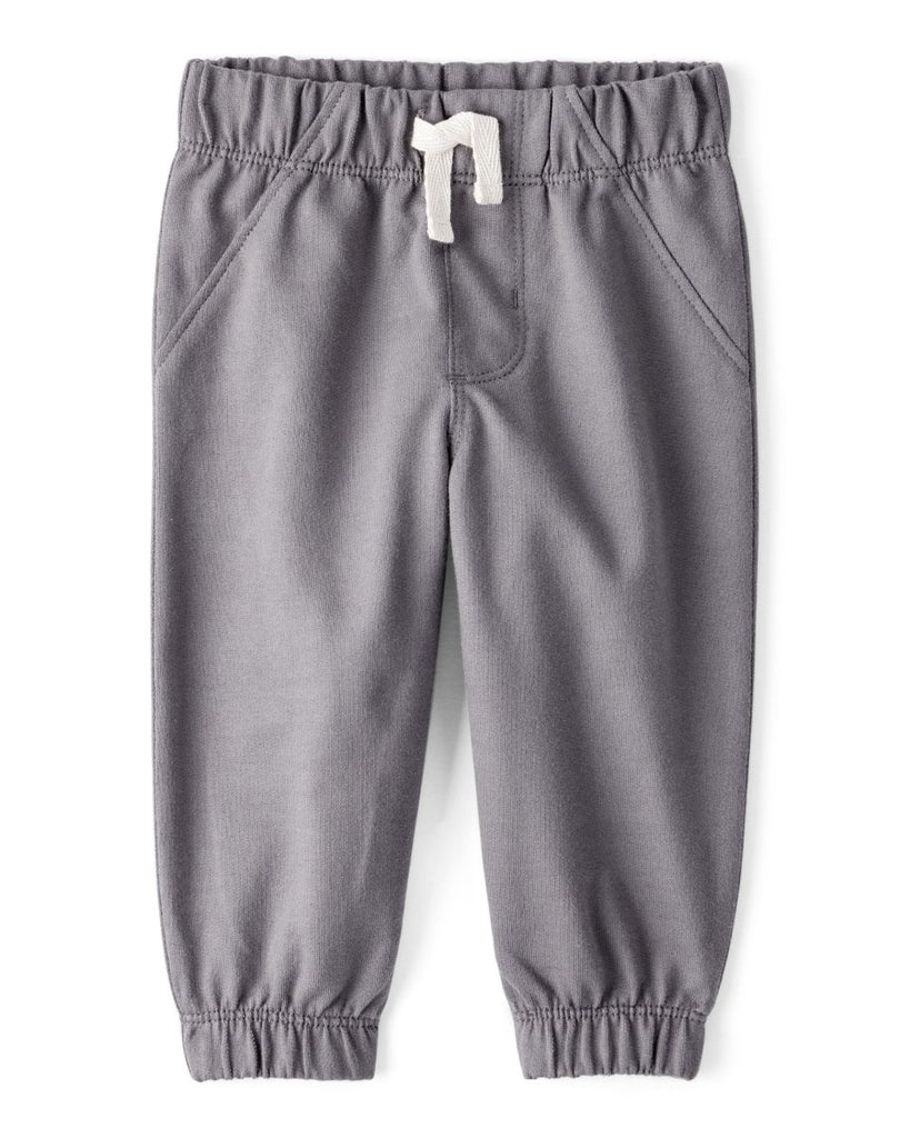 Conjunto body y pantalón a rayas rugby verde para bebé niño - Carter's