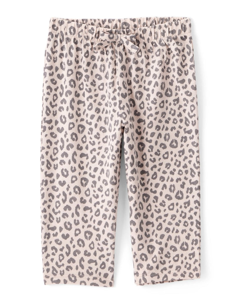 Conjunto body y pantalón con estampado de leopardo para bebé niña - Carter's