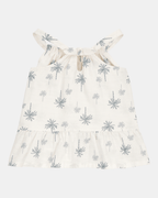 Conjunto de dos piezas de algodón, pantalón corto y blusa sin mangas, diseño palmas - Carter's