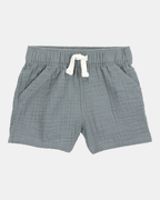 Conjunto de dos piezas de algodón, pantalón corto y camisa, diseño tropical - Carter's