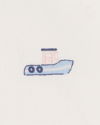 Conjunto de tres piezas con estampado de barco - Carter's