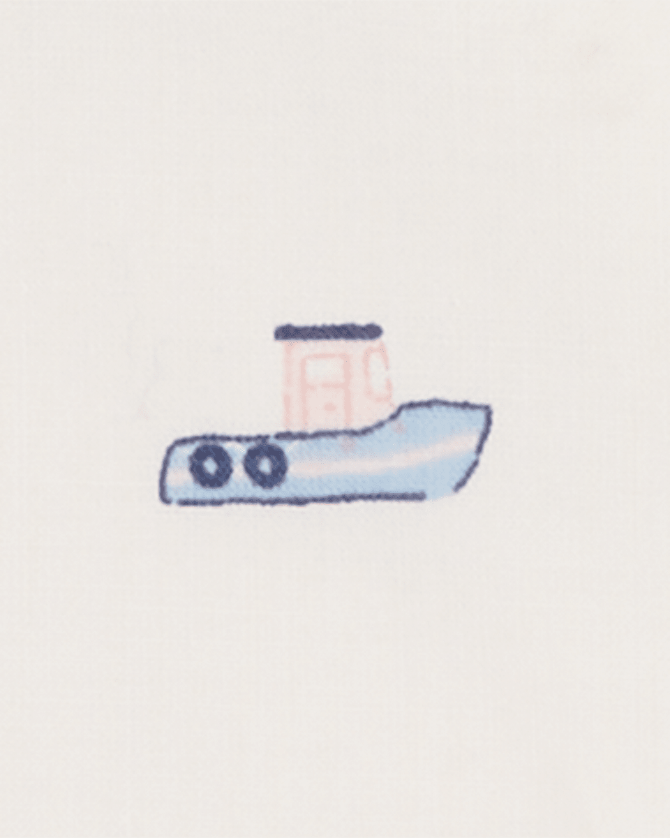 Conjunto de tres piezas con estampado de barco - Carter's