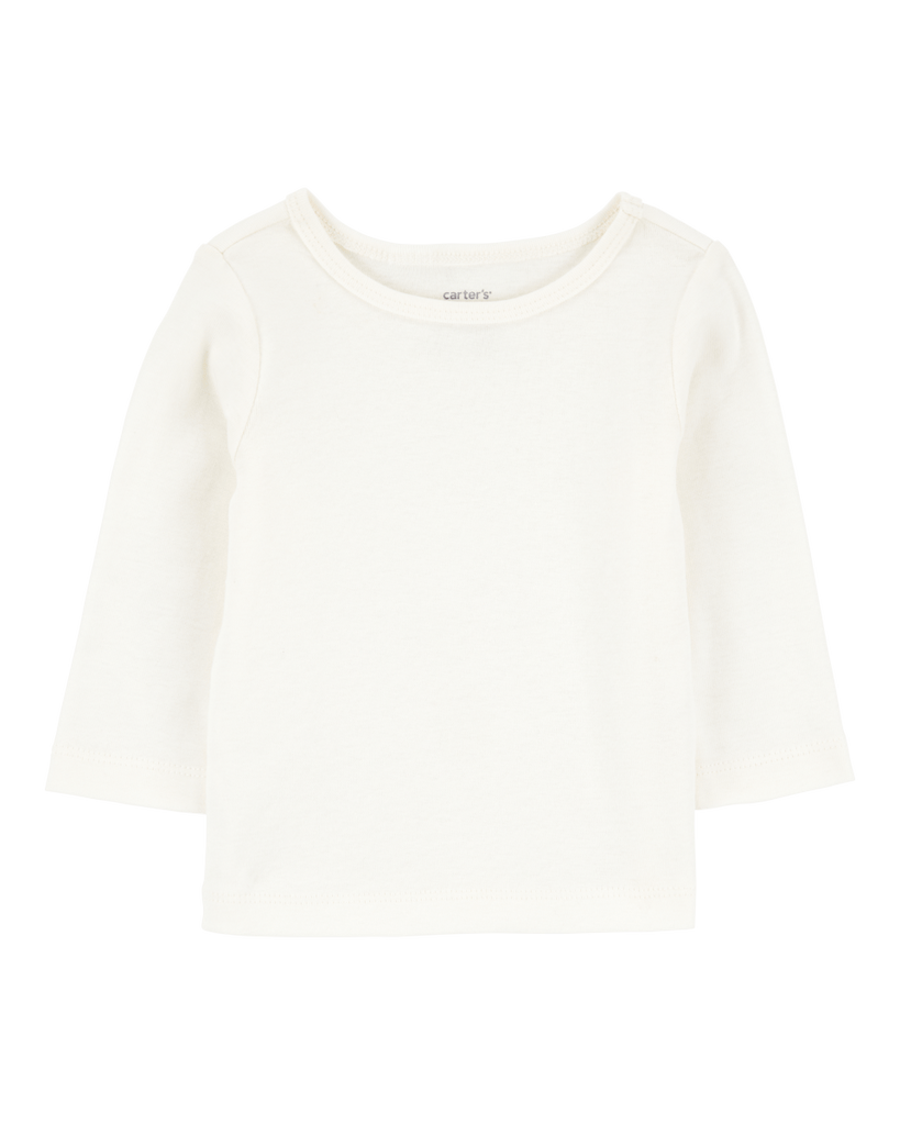 Conjunto dos piezas algodón peto y camiseta diseño cigüeña - Carter´s