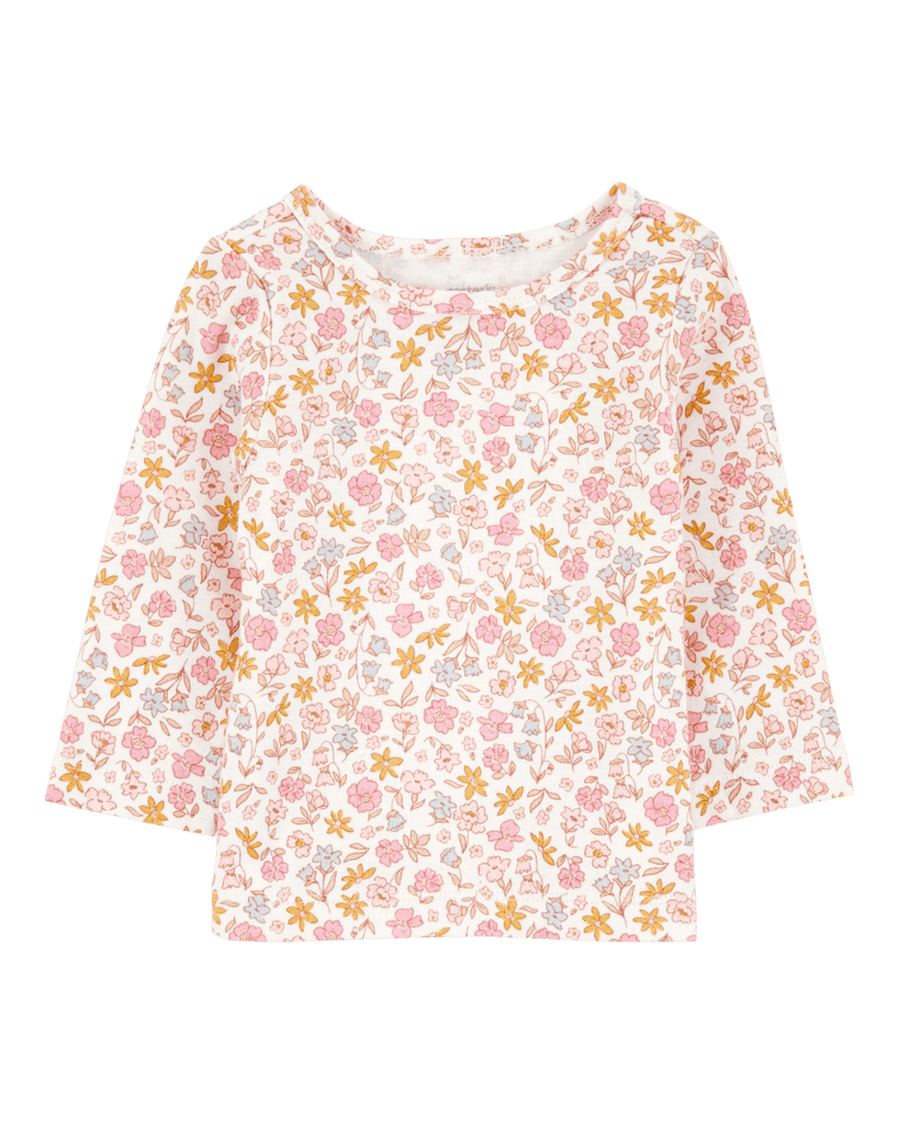 Conjunto dos piezas algodón peto y camiseta diseño conejita - Carter´s