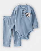Conjunto dos piezas body térmico "Park Ranger" y pantalón - Carter's