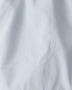 Conjunto dos piezas camisa de lino y pantalón corto de algodón, diseño a rayas azul - Carter's