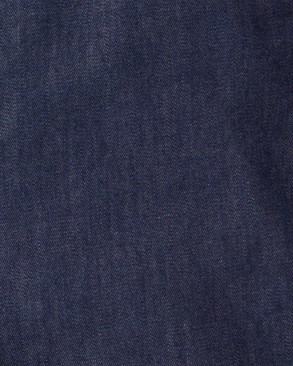 Conjunto dos piezas de algodón peto chambray y camiseta, diseño barcos - Carter's