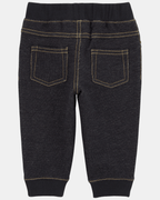 Conjunto dos piezas, pantalón jean y body henley térmico - Carter's