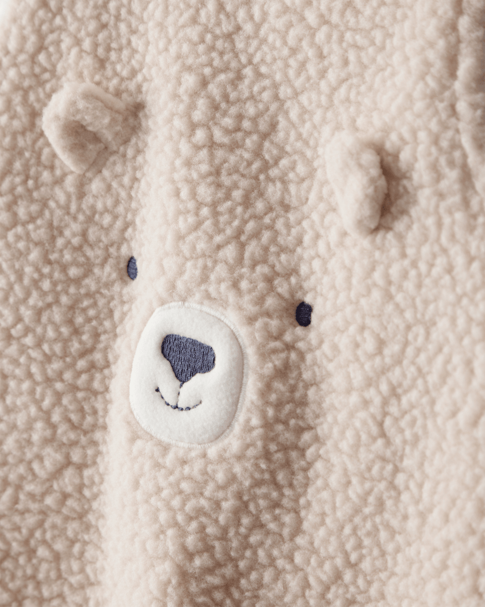 Conjunto dos piezas peto con oso y camiseta - Carter's