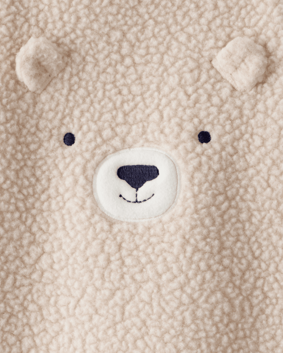 Conjunto dos piezas peto con oso y camiseta - Carter's