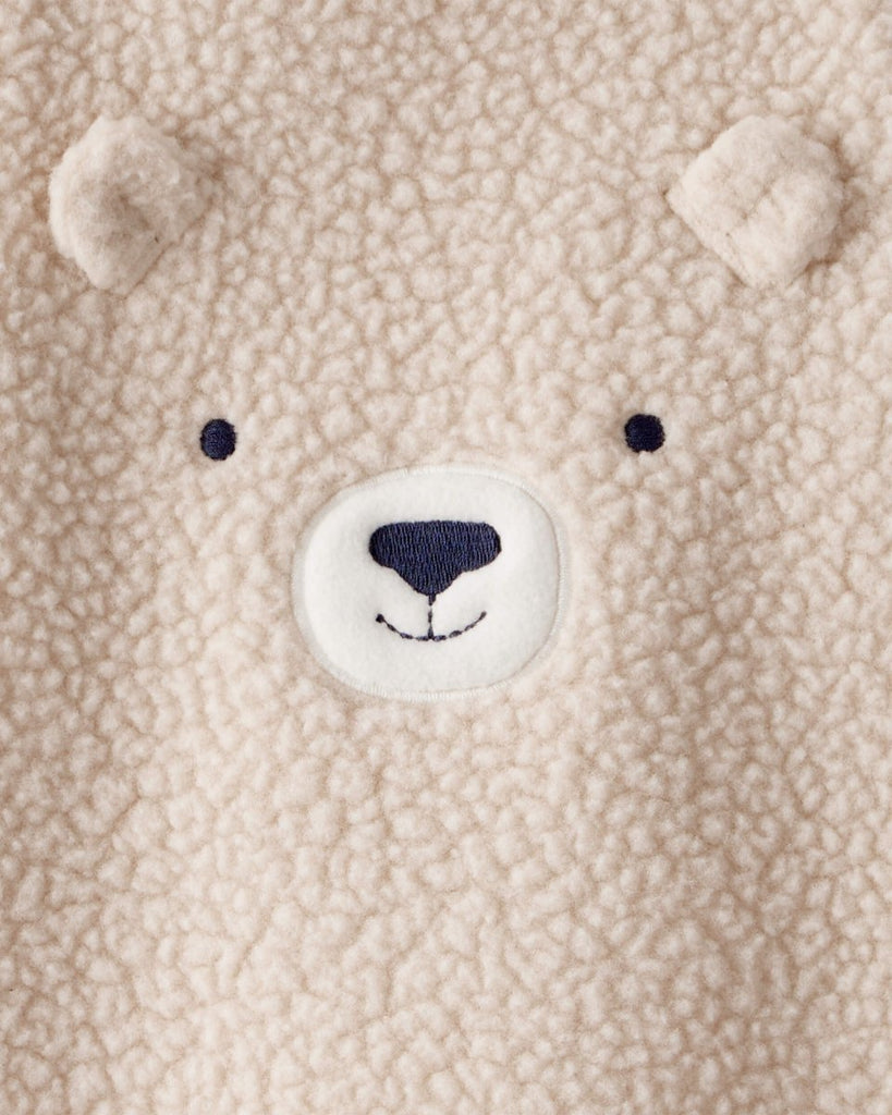 Conjunto dos piezas peto con oso y camiseta - Carter's