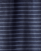 Conjunto dos piezas sudadera de felpa con oso y pantalón jogger azul - Carter's