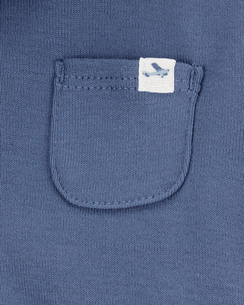 Conjunto tres piezas algodón pantalón chaqueta con capucha y body - Carter's