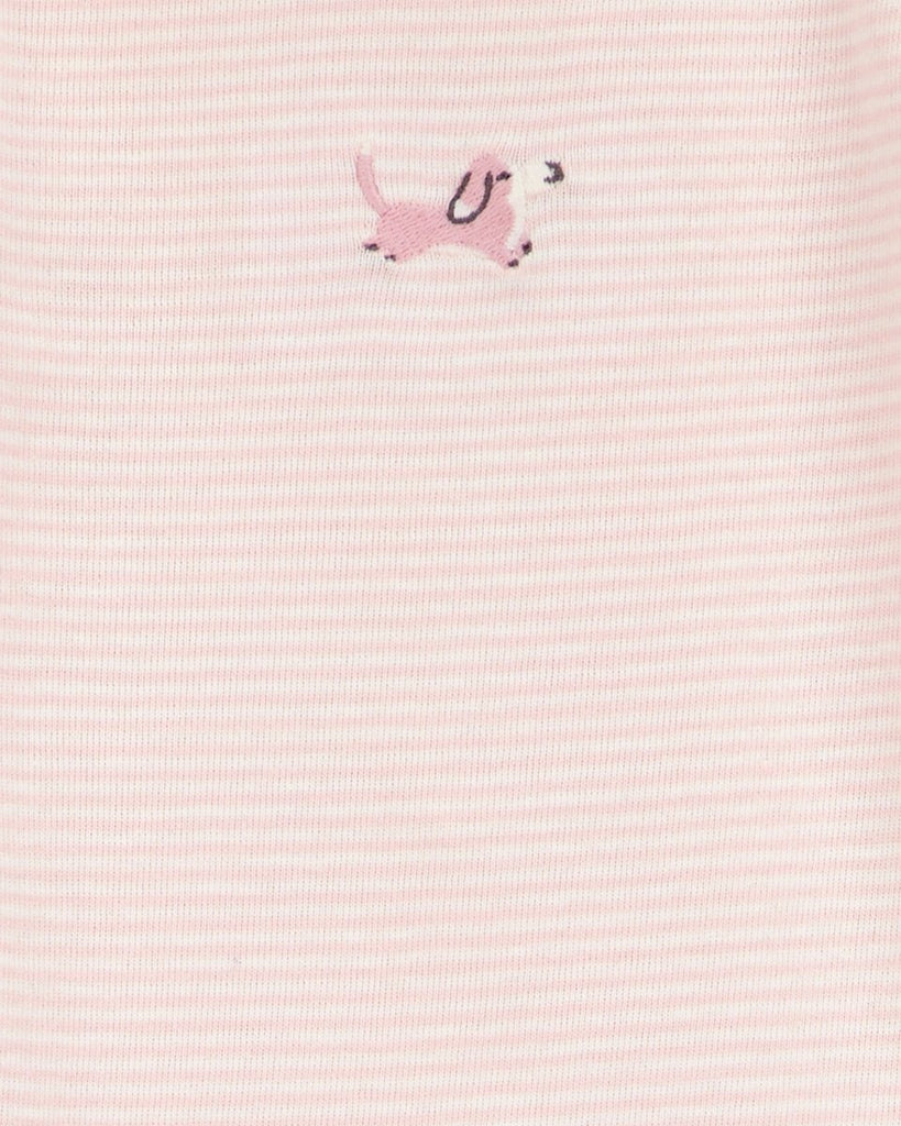 Conjunto tres piezas algodón pijama con pantalón y body diseño perro - Carter´s