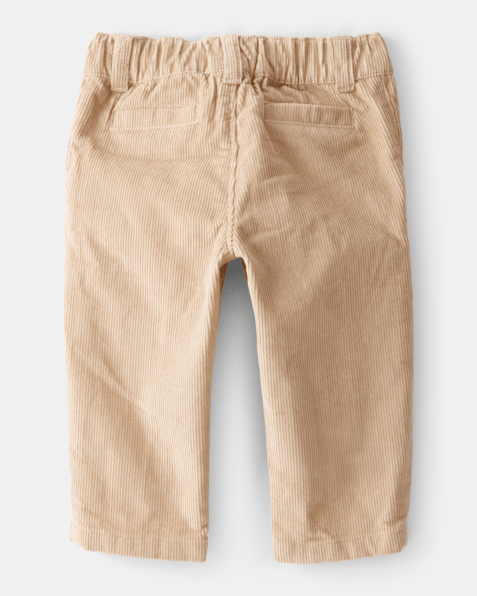 Conjunto tres piezas body a cuadros, pajarita y pantalón beige - Carter's