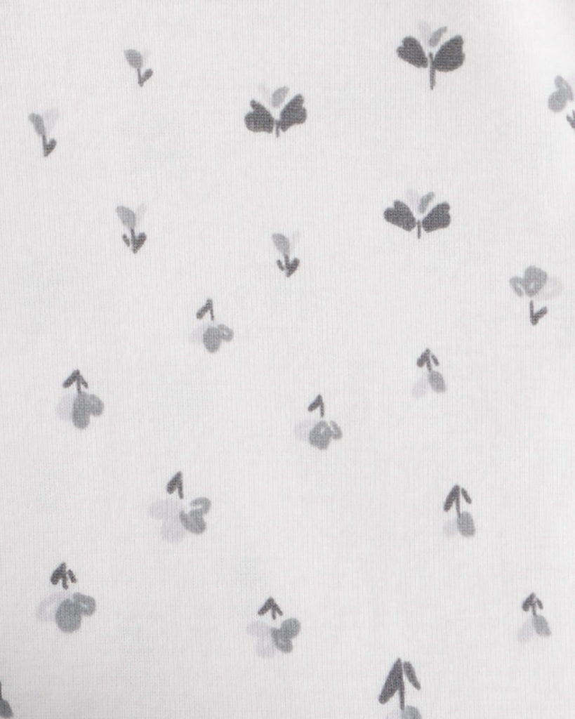 Conjunto tres piezas chaleco de borreguito, body y leggings gris - Carter's