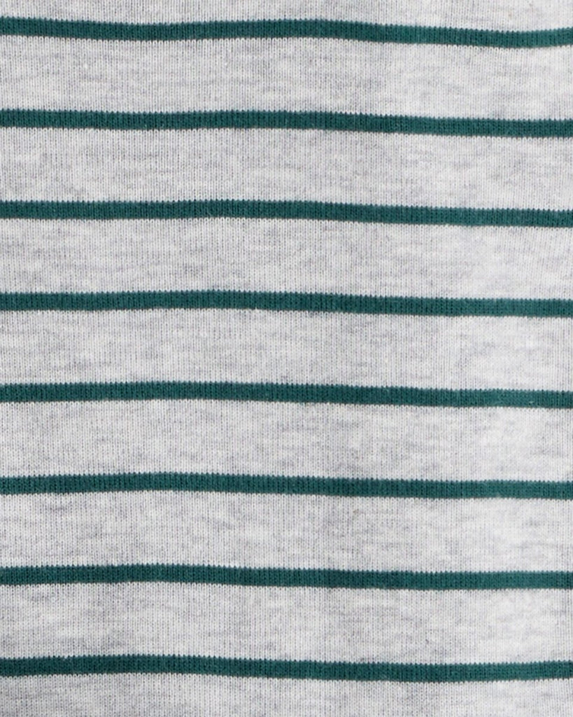 Conjunto tres piezas chaleco de forro polar, body y pantalón verde - Carter's