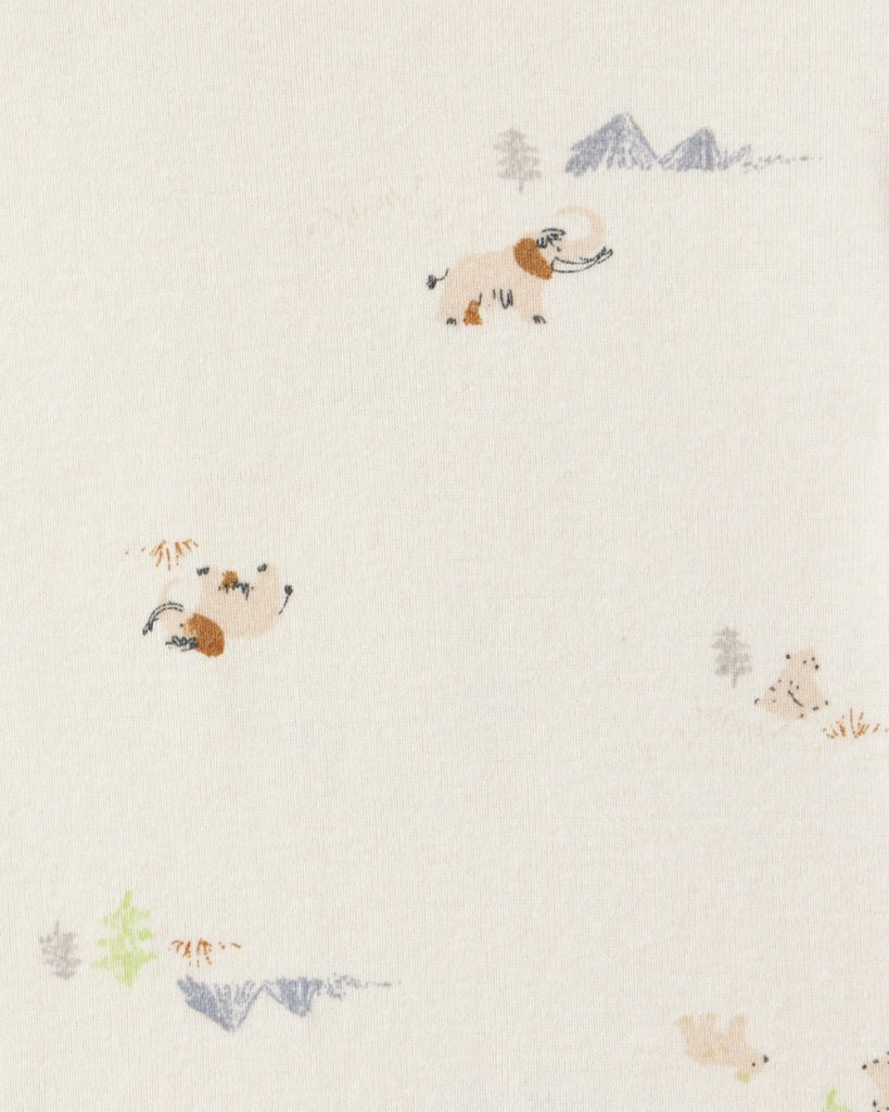 Conjunto tres piezas chaqueta de felpa con cremallera, body y pantalón azul marino - Carter's