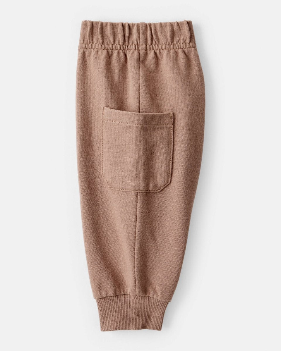 Conjunto tres piezas con cárdigan acolchado, body de rayas y pantalón - Carter's