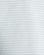 Conjunto tres piezas con cárdigan azul, body estampado y pantalón - Carter's