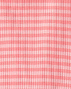 Conjunto tres piezas de algodón con camiseta, body y pantalón corto con diseño camiones de helado - Carter's
