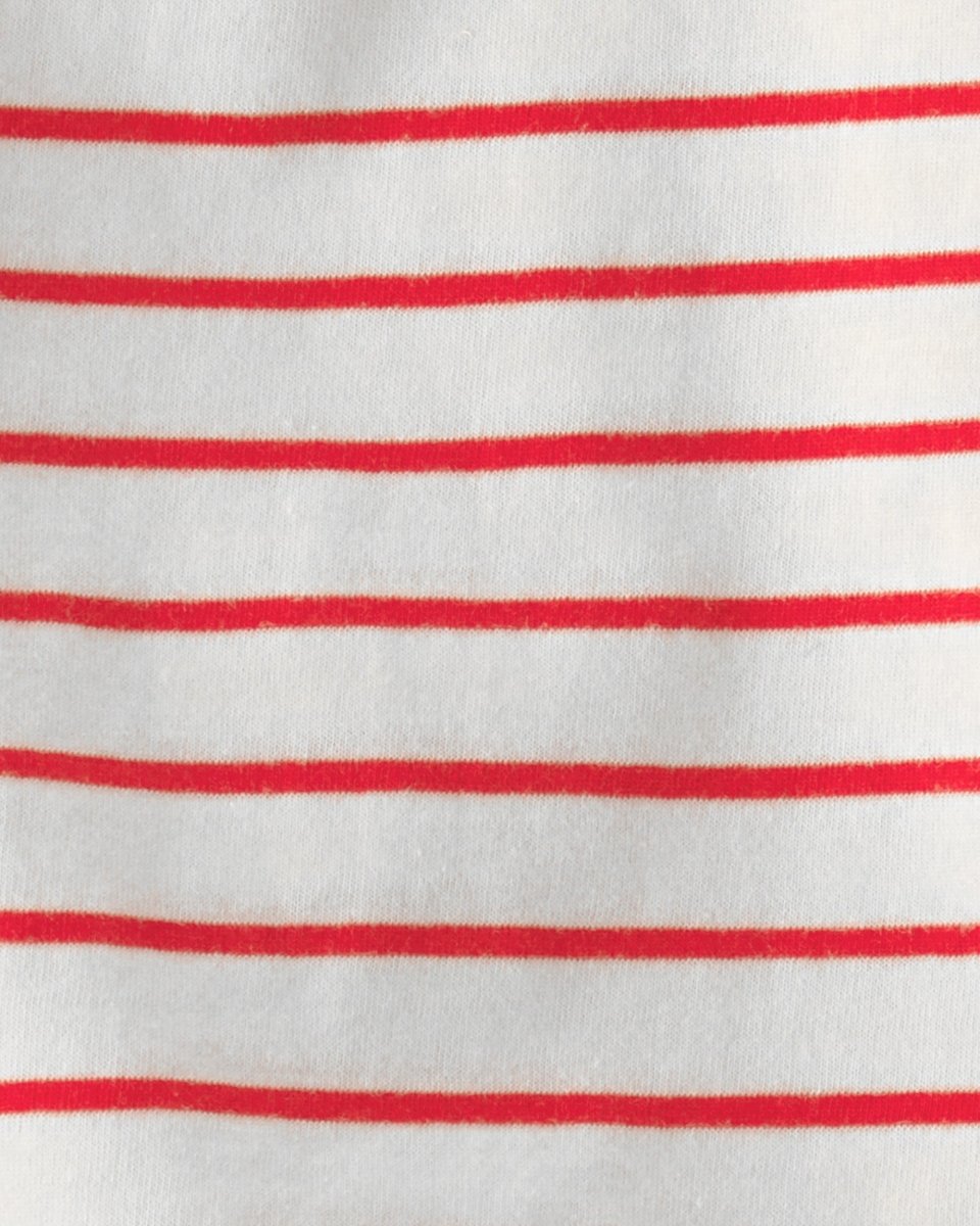 Conjunto tres piezas de algodón con camiseta, body y pantalón corto con diseño náutico - Carter's