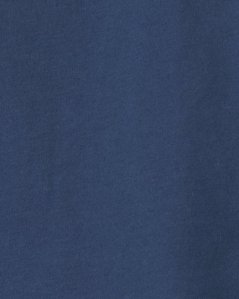 Conjunto tres piezas de algodón con polo, camiseta y pantalón corto con diseño náutico - Carter's