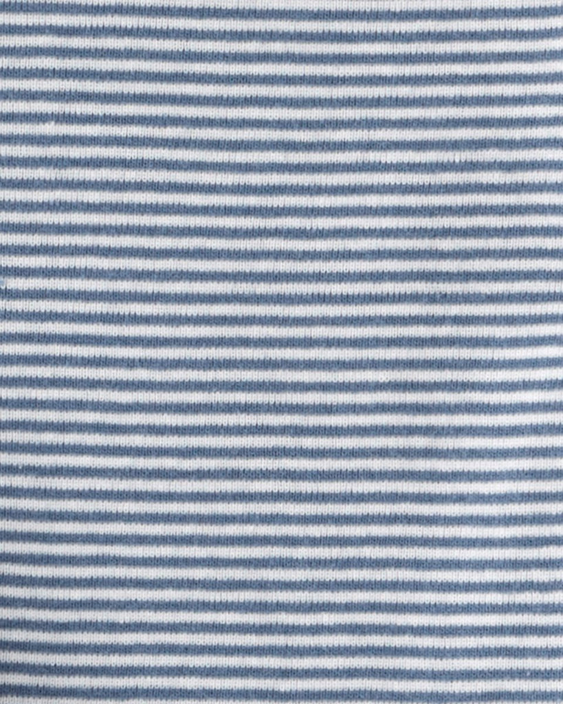 Conjunto tres piezas sudadera de borreguito con oso, body y pantalón azul - Carter's