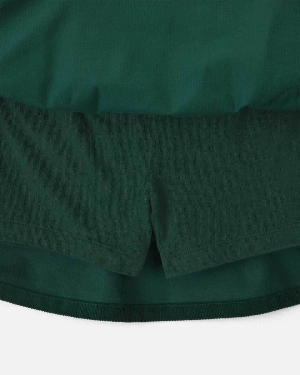 Falda pantalón de pana con bolsillos de lazo, verde - Carter's