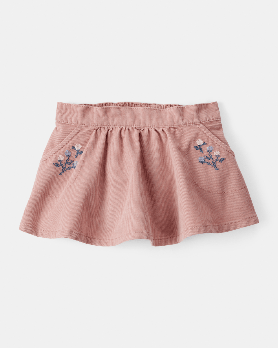 Falda rosa con cintura elástica - Carter's