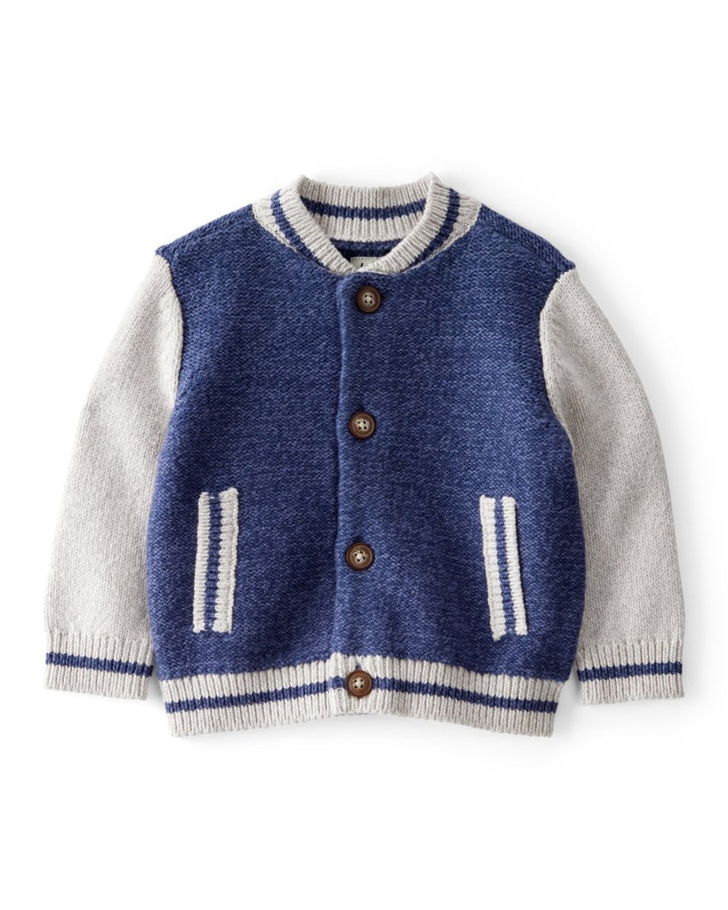 Jersey azul marino de punto para bebé niño - Carter's