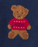 Jersey de punto con gráfico de oso, azul marino - Carter's
