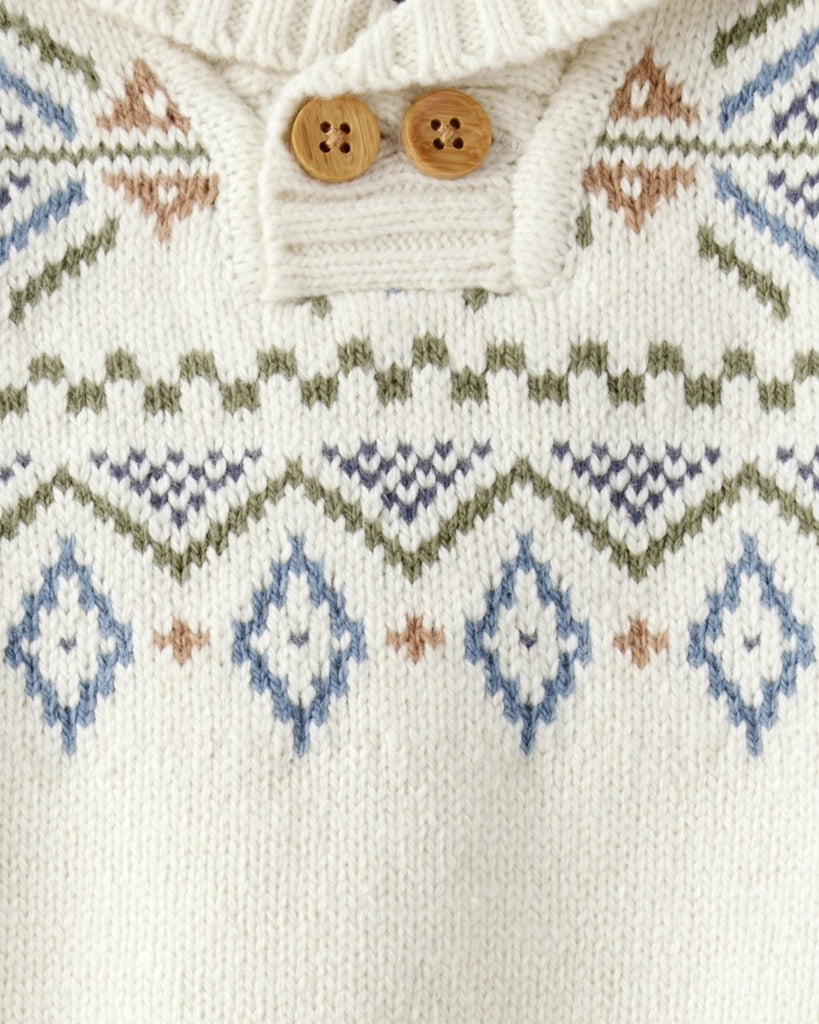 Jersey tejido blanco con estampado para bebé niño - Carter's