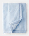 Blue plush blanket