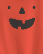 Mono de manga larga con gorro, calabaza en naranja - Carter's