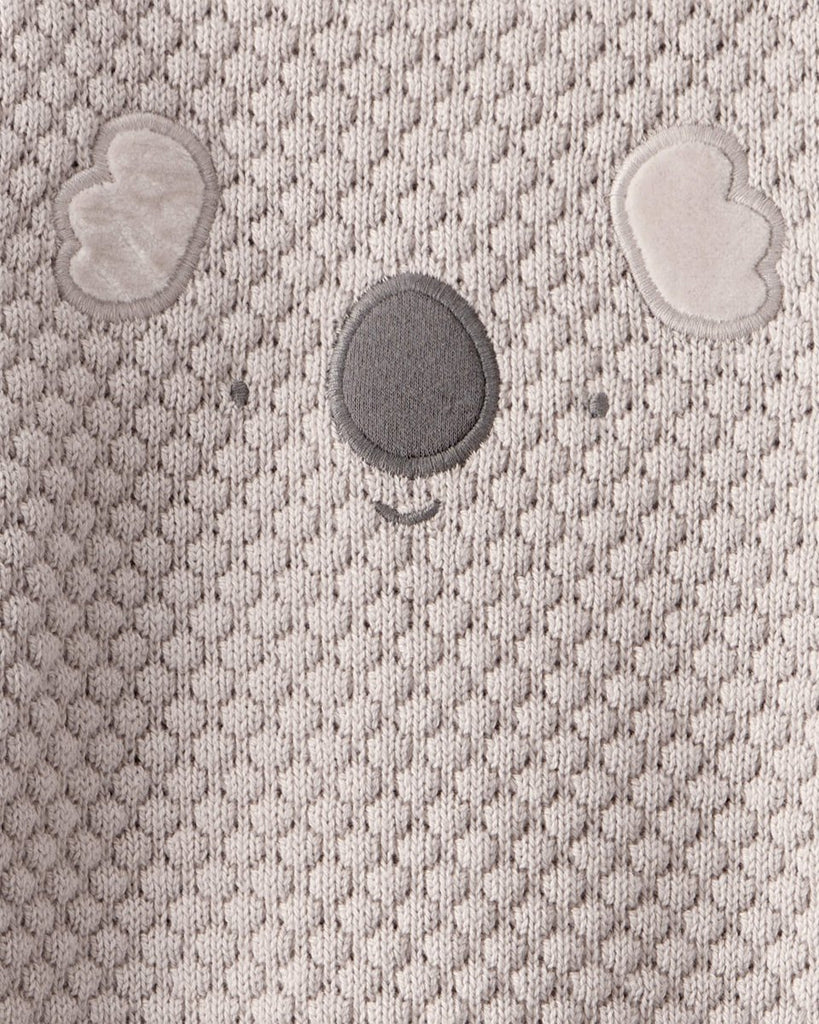 Pack 2 conjunto para bebé con diseño gris con sherpa - Carter's