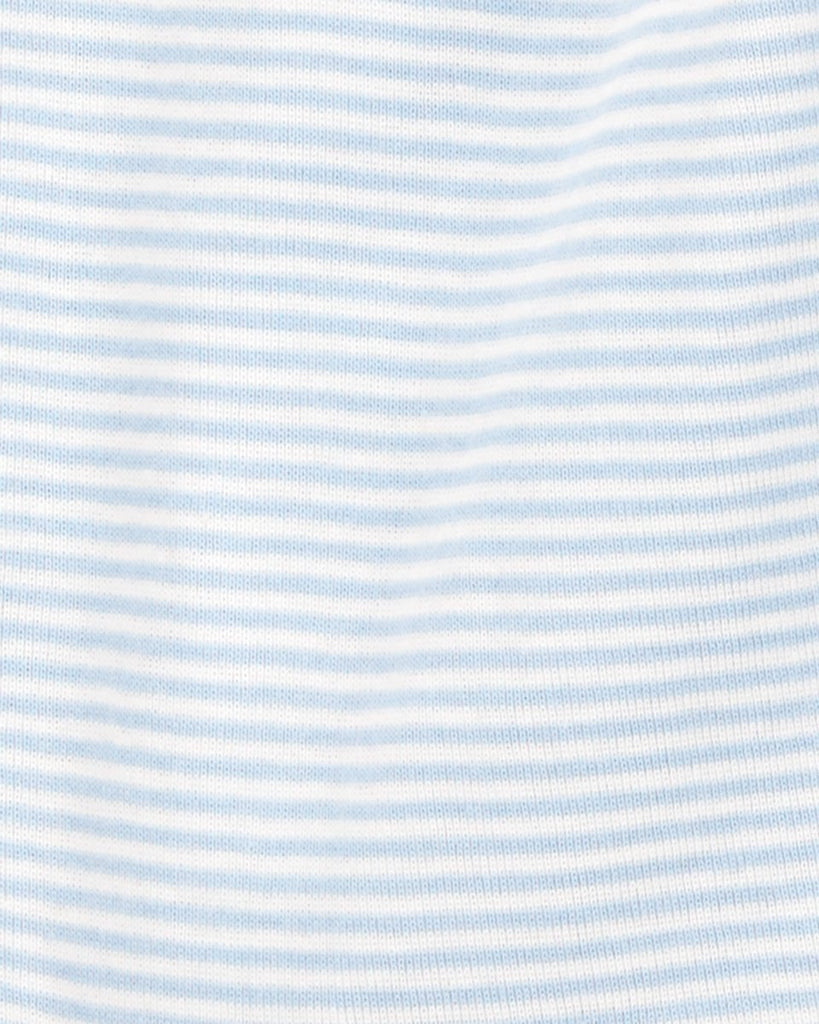 Pack 2 pantalones con pie con diseño azul - Carter's